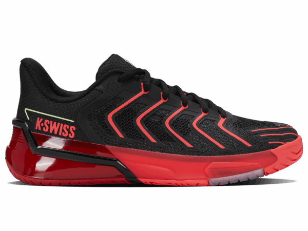 K-Swiss Men's Ultra shot 4 - Black/Neon Lava