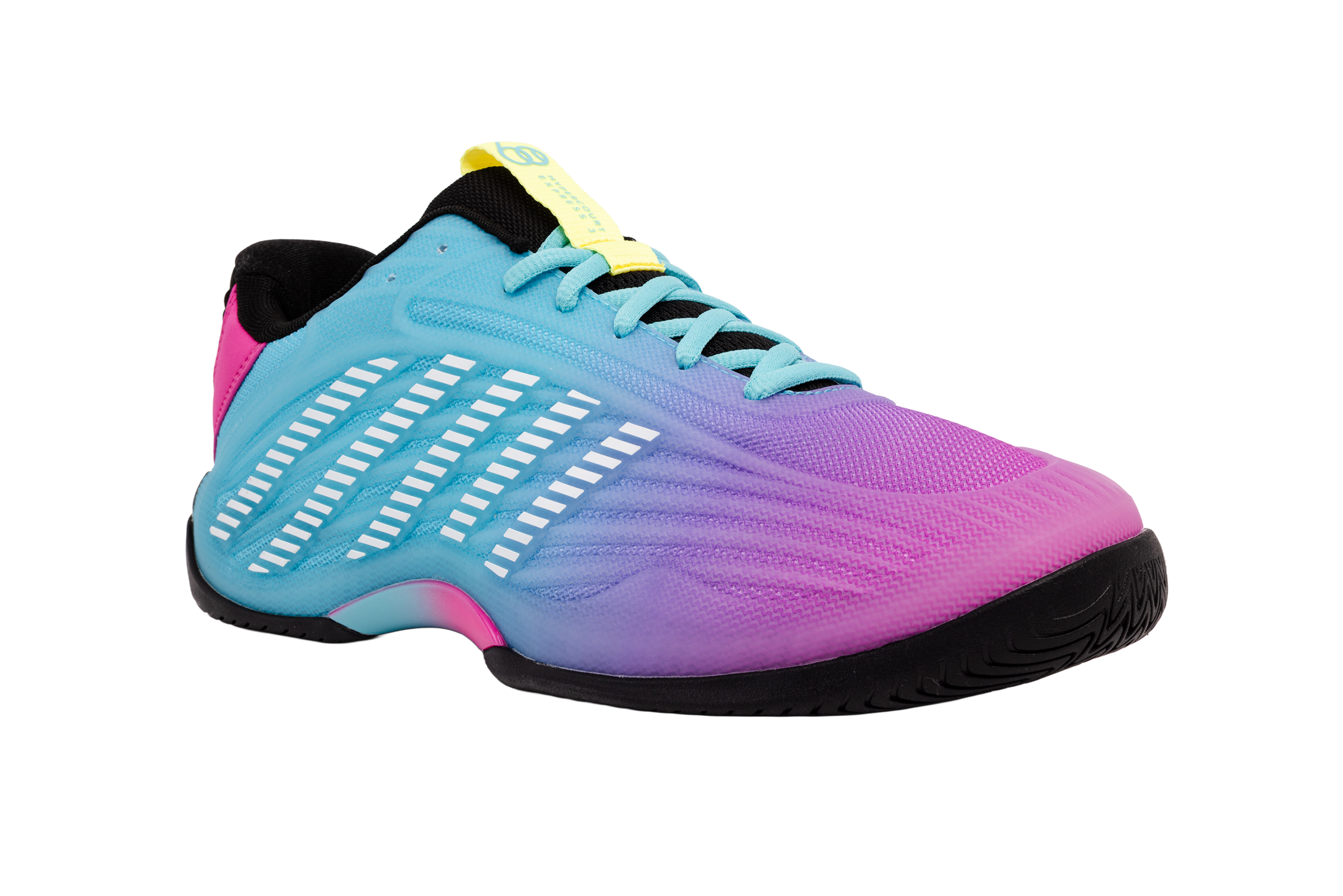 K-Swiss Men's Hypercourt Express 3 - Neon Pink/Blrdnc/Black - Image 2