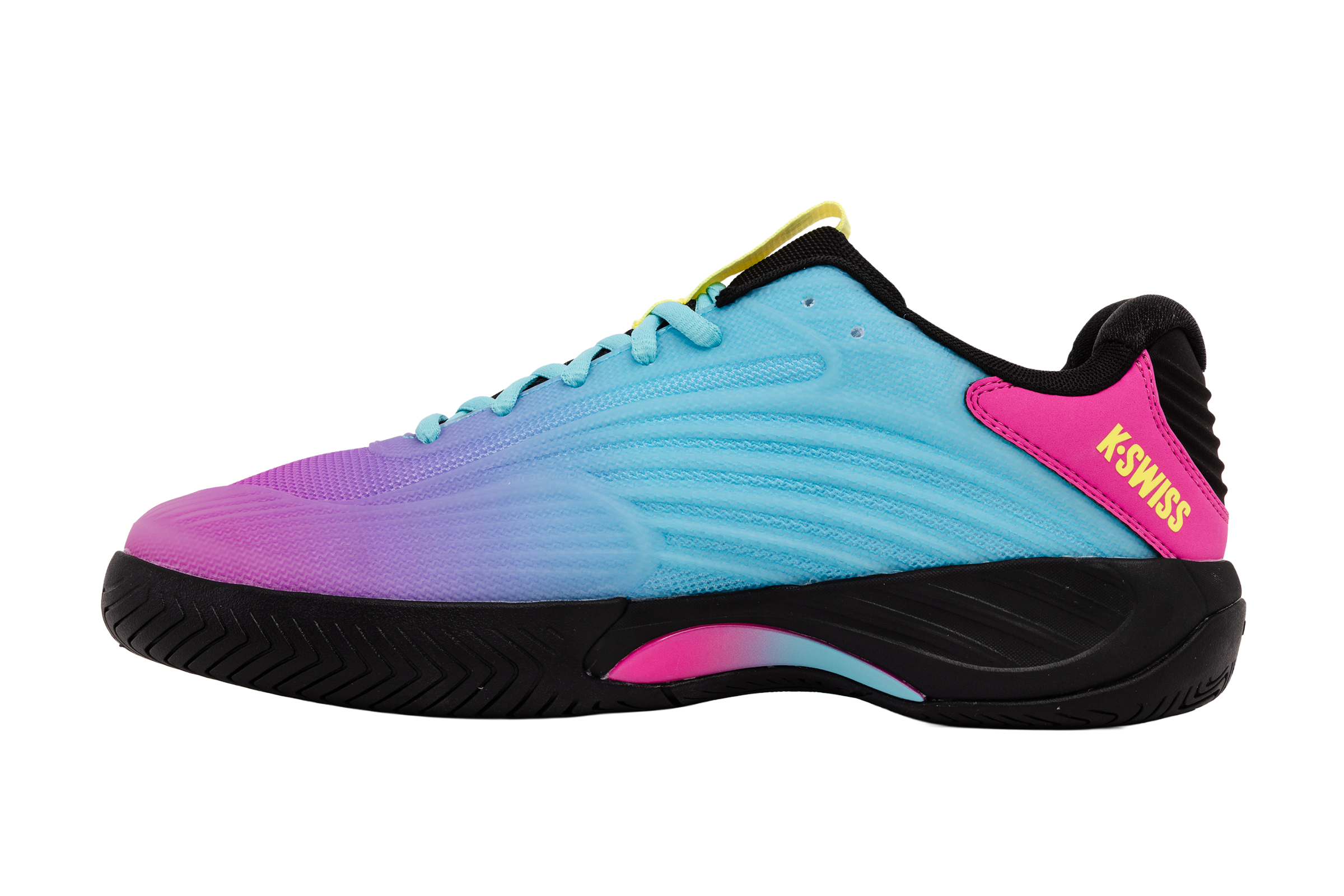 K-Swiss Men's Hypercourt Express 3 - Neon Pink/Blrdnc/Black - Image 5