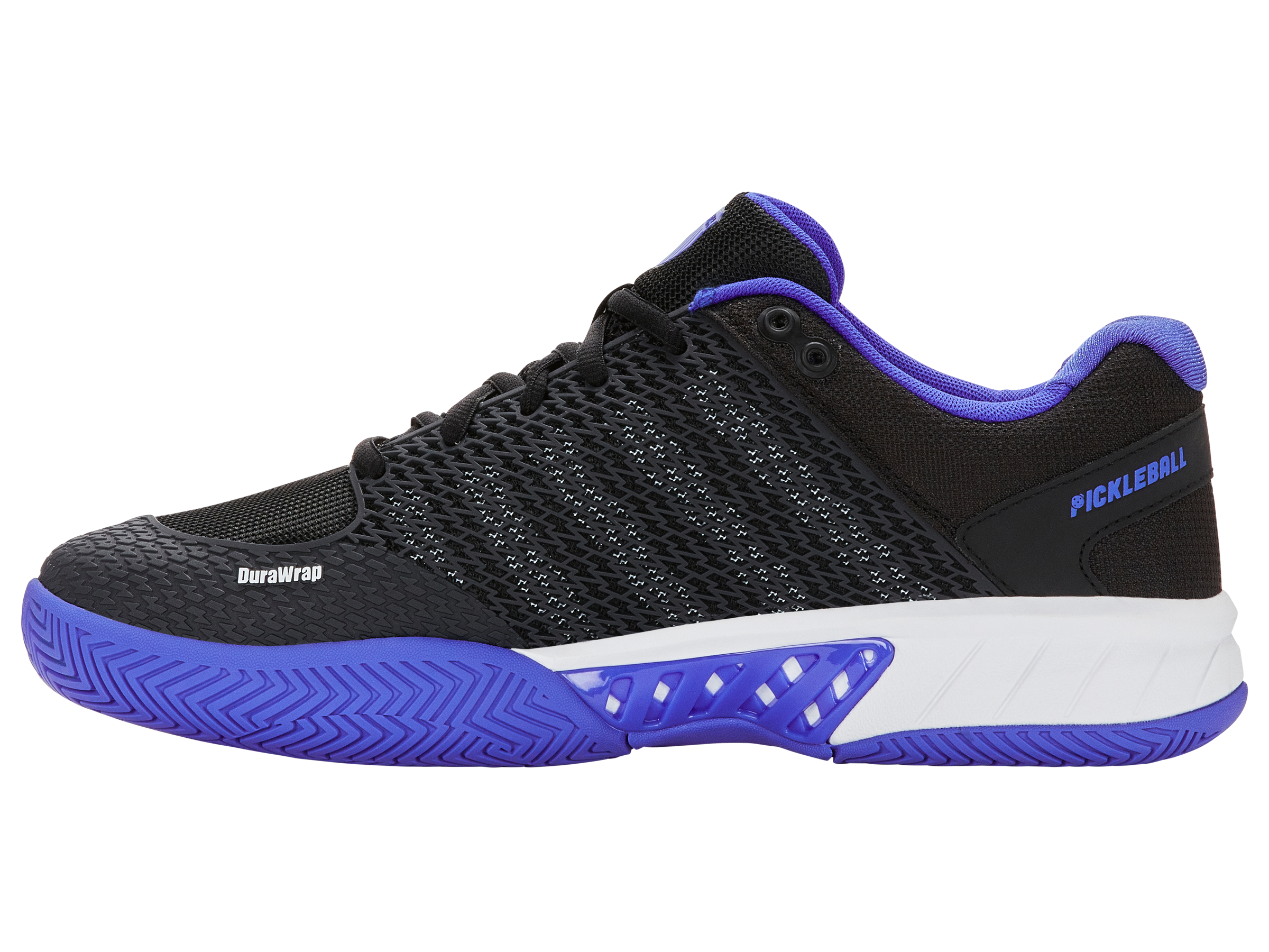 K-Swiss Men's Express Light Pickleball - Black/White/Dazzling Blue - Image 3
