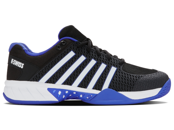 K-Swiss Men's Express Light Pickleball - Black/White/Dazzling Blue