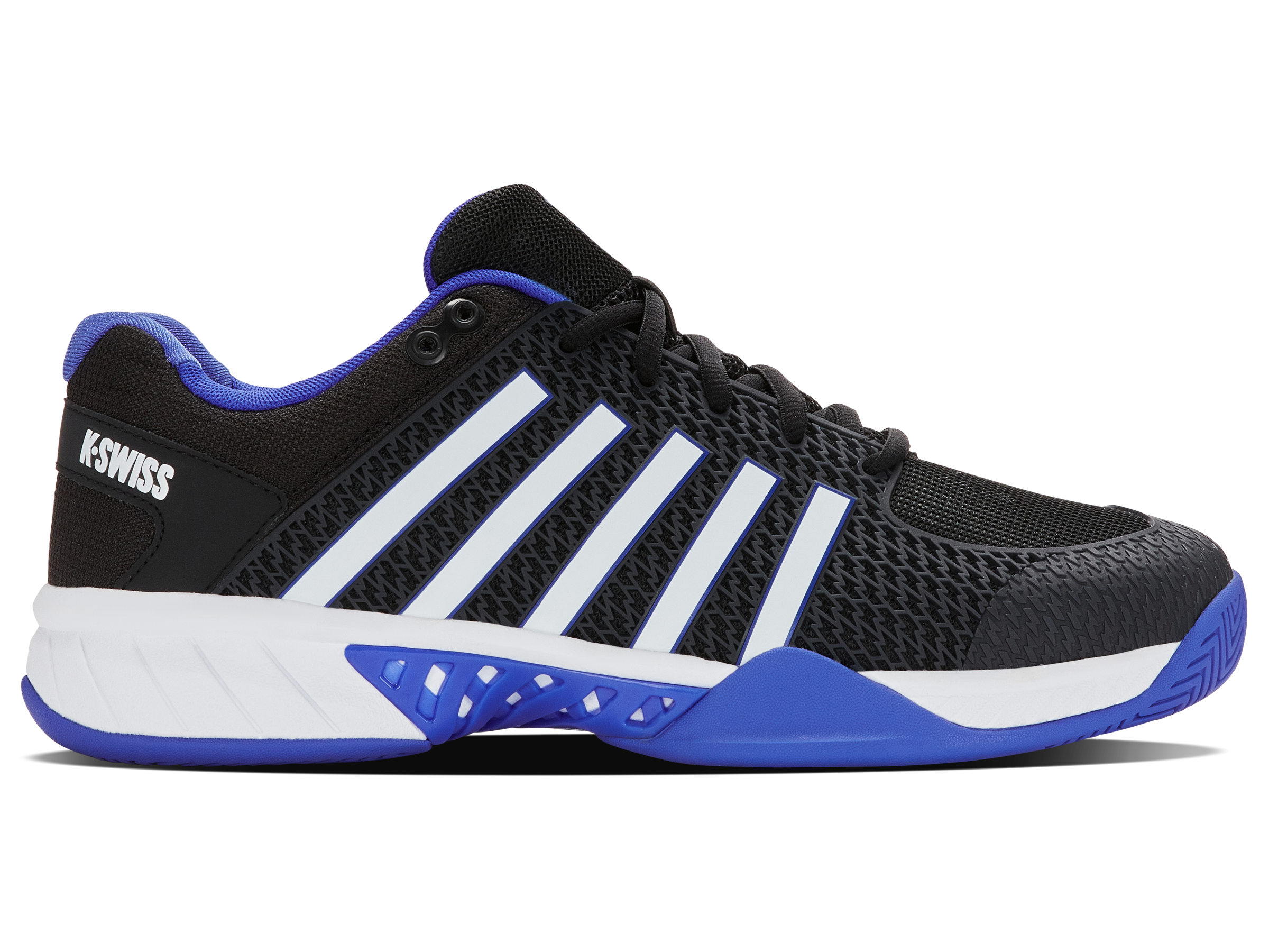 K-Swiss Men's Express Light Pickleball - Black/White/Dazzling Blue