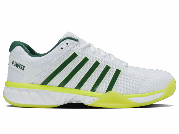 K-Swiss Men's Express Light Pickleball - White/Neon Lime