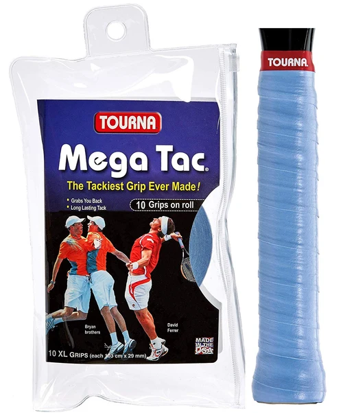 Tourna Mega Tac Overgrip - 10-pack
