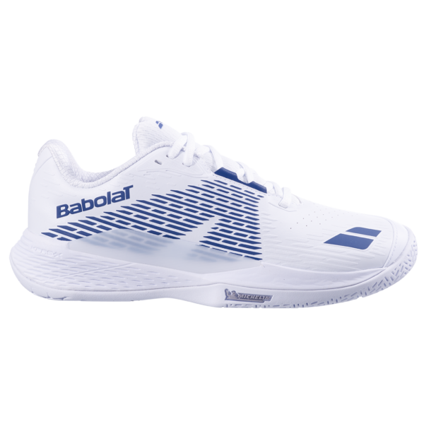 Babolat Men's Propulse Storm AC - White/Dark Blue