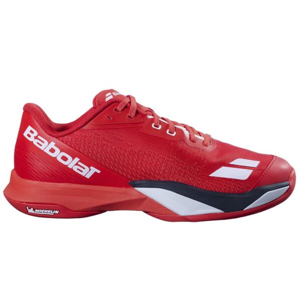 Babolat Men's Jet Mach 4 - Cherry Tomato/White