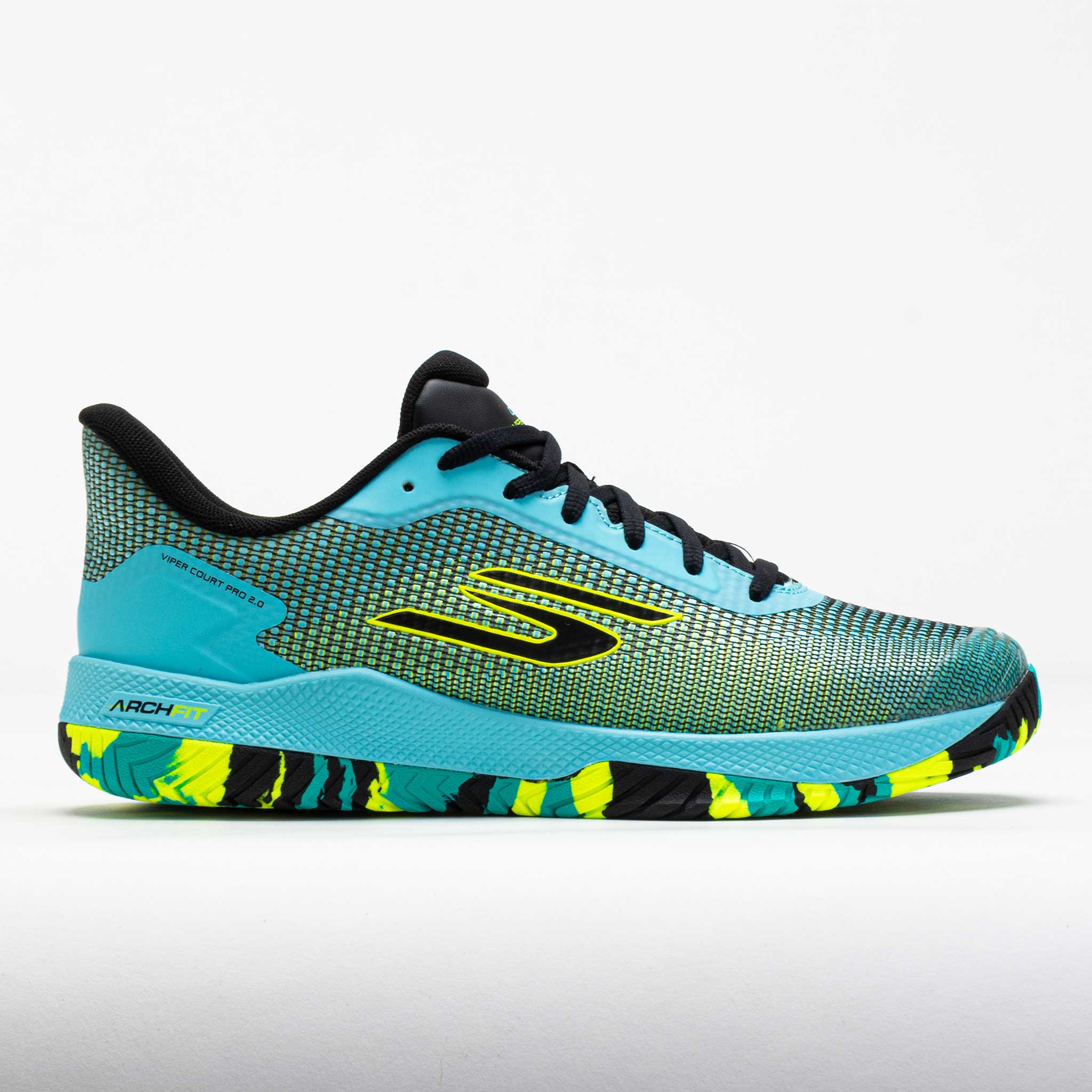 Skechers Men's Viper Court Pro 2 - Aqua/Multi