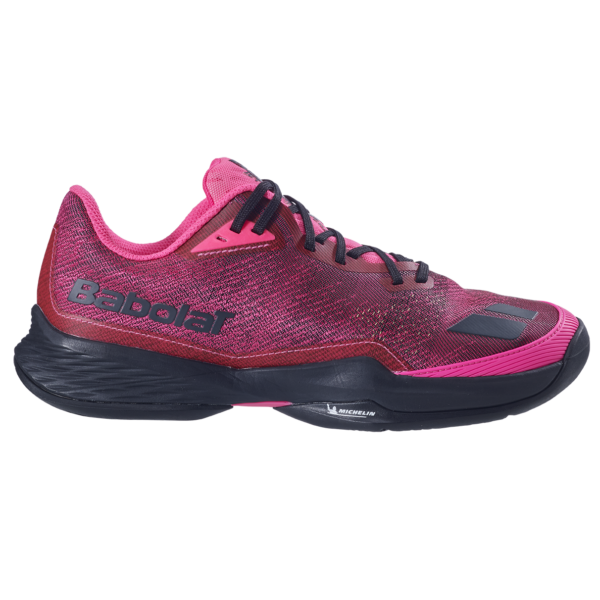 Babolat Men's Jet Mach Pickleball - Fluo Pink/Black