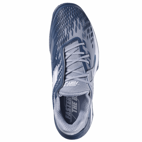 Babolat Men's Propulse Fury 3 - Grey/White - Image 3