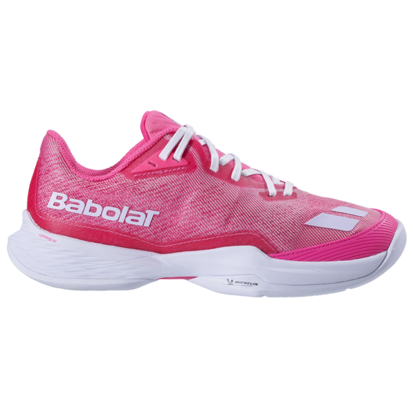 Babolat Women's Jet Mach Pickleball - Fluo Pink/White