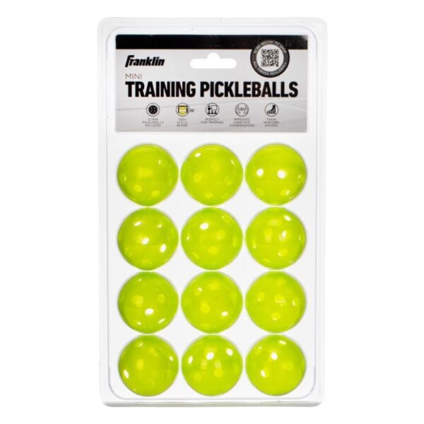Franklin Mini Training Pickleballs - 12-pack