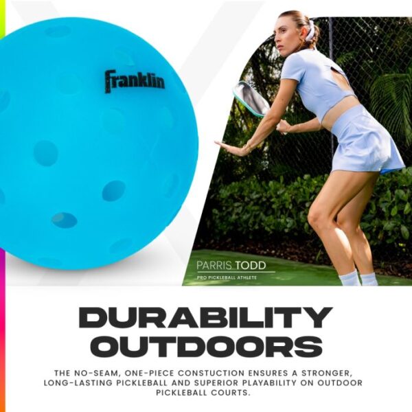 Franklin X-40 Pickleball - 6-pack Neon - Image 5