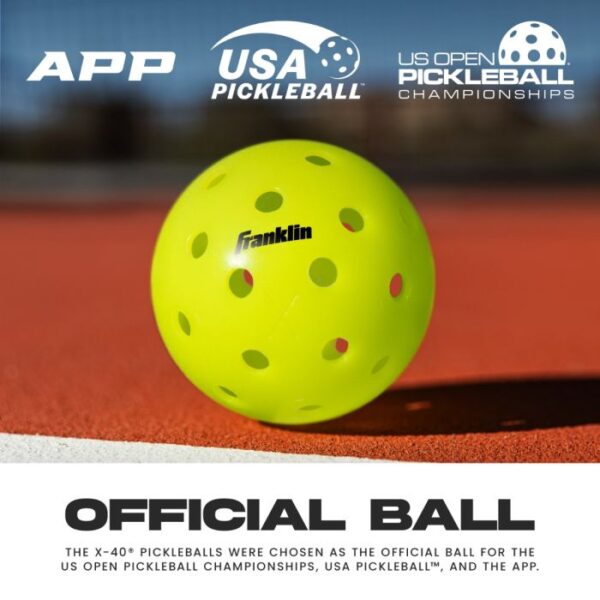 Franklin X-40 Pickleball - 6-pack Neon - Image 7