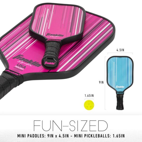 Franklin Mini Pickleball Paddle and Ball Set - Image 6
