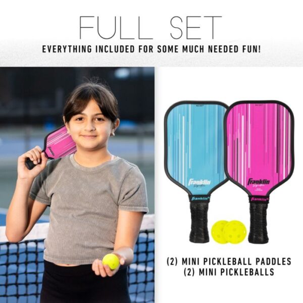 Franklin Mini Pickleball Paddle and Ball Set - Image 7