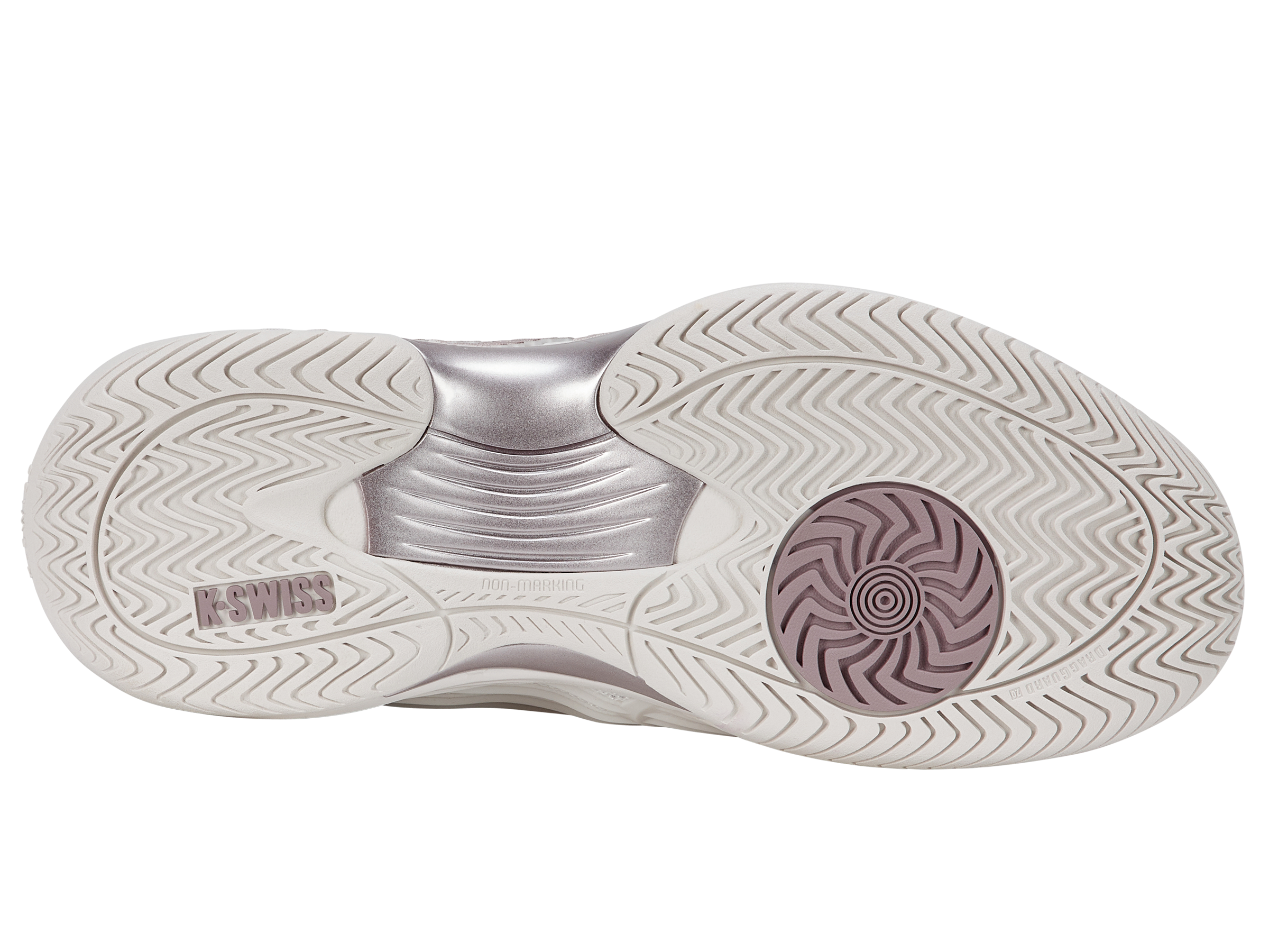 K-Swiss Women's Hypercourt Express 3 - Blanc de Blanc/Rose Gold - Image 6