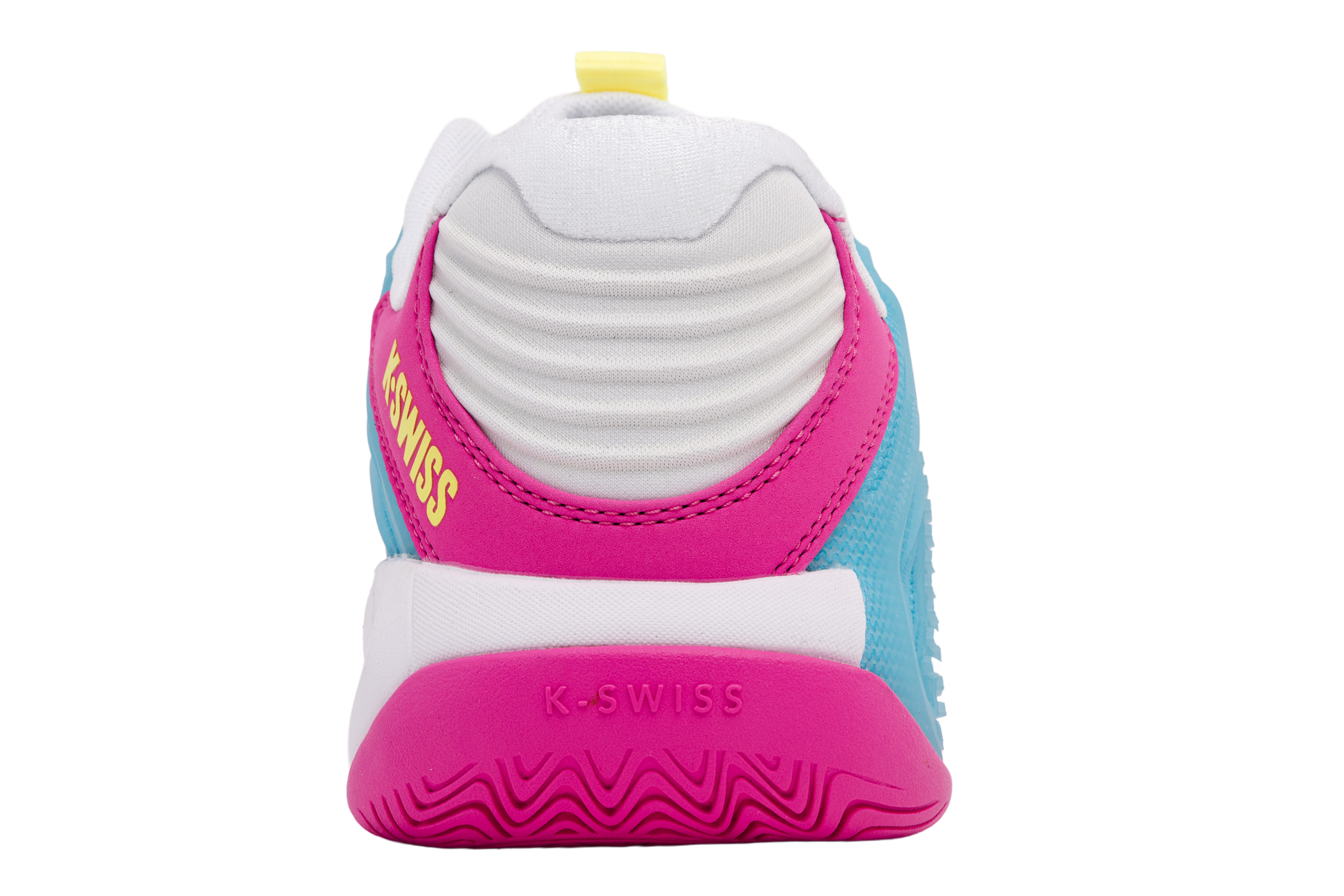 K-Swiss Women's Hypercourt Express 3 - Neon Pink/Blrdnc/Yellow - Image 4