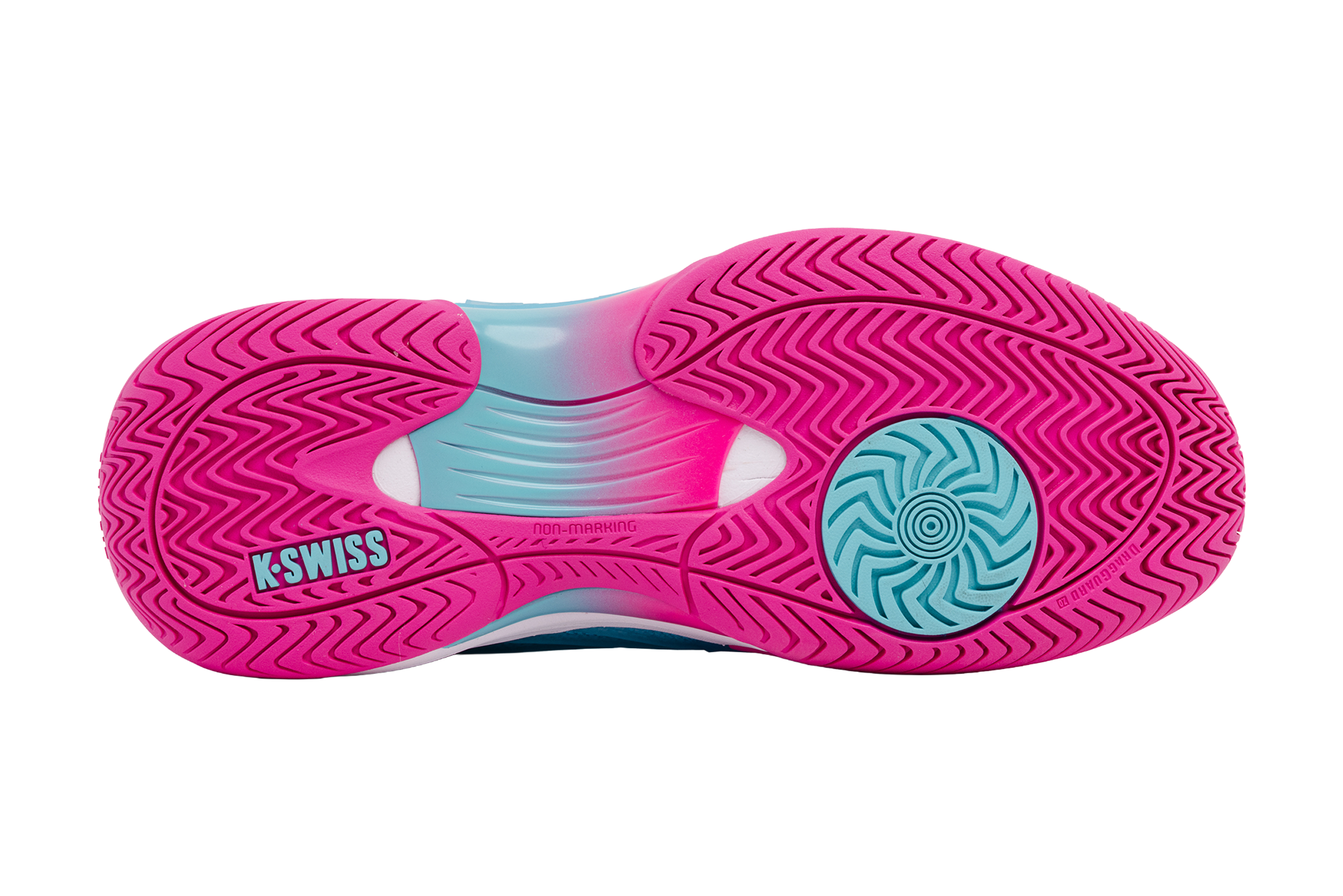 K-Swiss Women's Hypercourt Express 3 - Neon Pink/Blrdnc/Yellow - Image 6