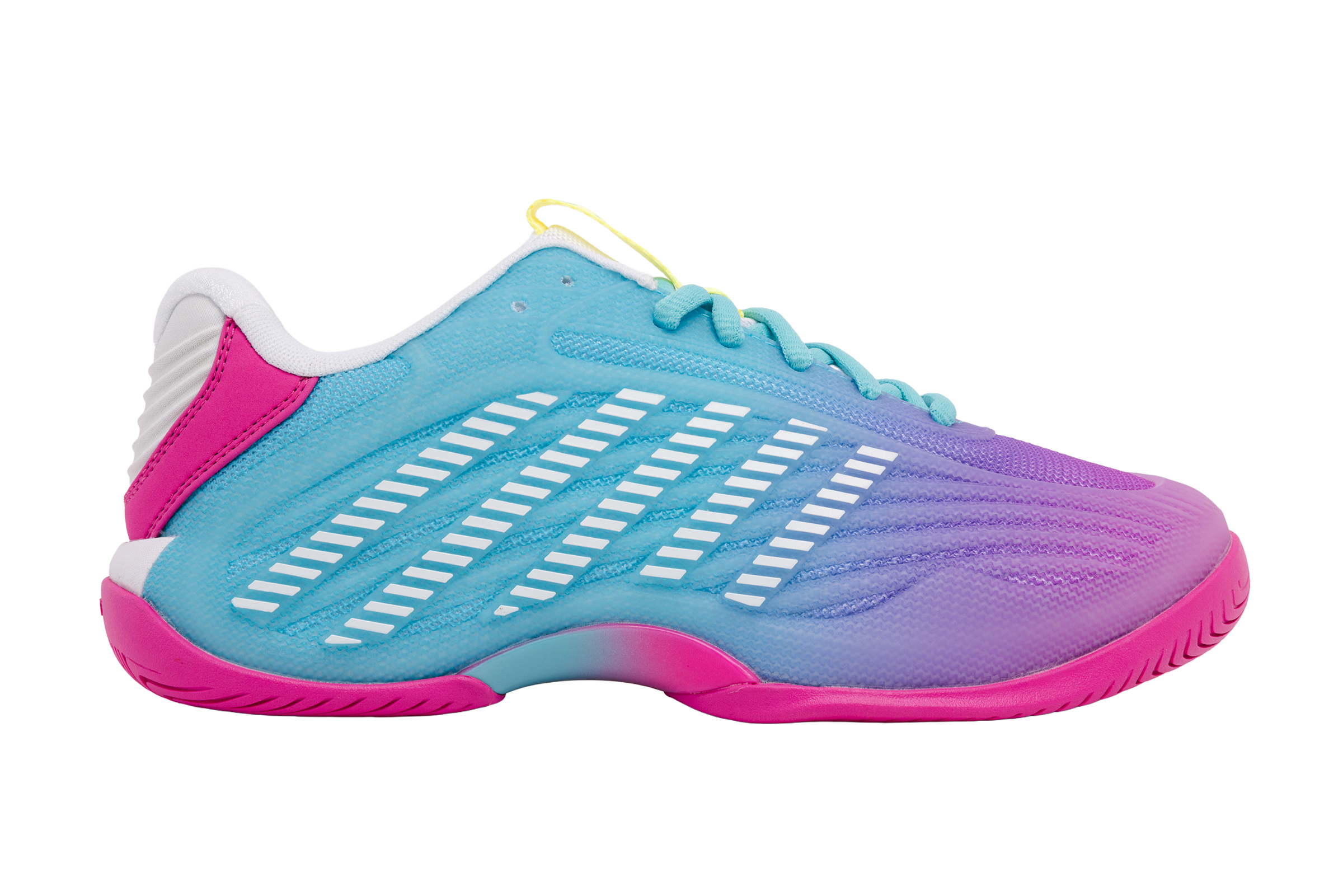 K-Swiss Women's Hypercourt Express 3 - Neon Pink/Blrdnc/Yellow