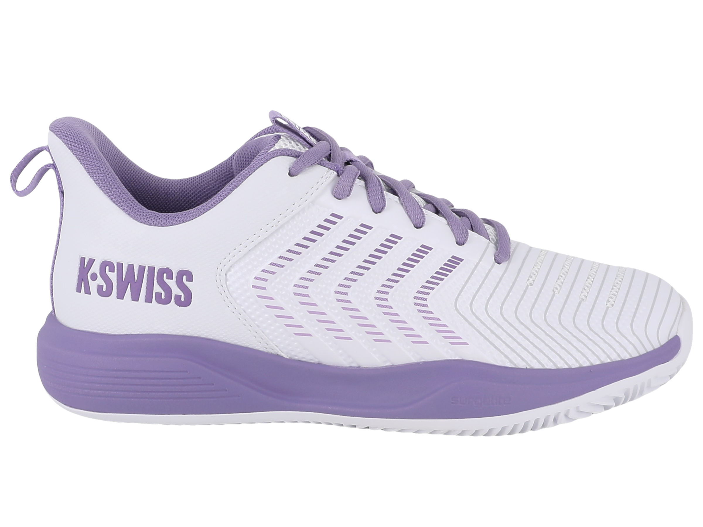 K-Swiss Women's Ultrashot Light - White/Purple Haze/Neon Lavender
