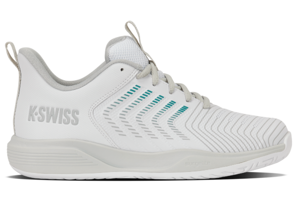 K-Swiss Women's Ultrashot Light - White/Dawn Blue/Baltic