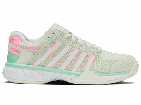 K-Swiss Women's Express Light Pickleball WIDE - Ice/Honeydew