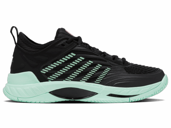 K-Swiss Women's Hypercourt Supreme 2 - Black/Neon Mint