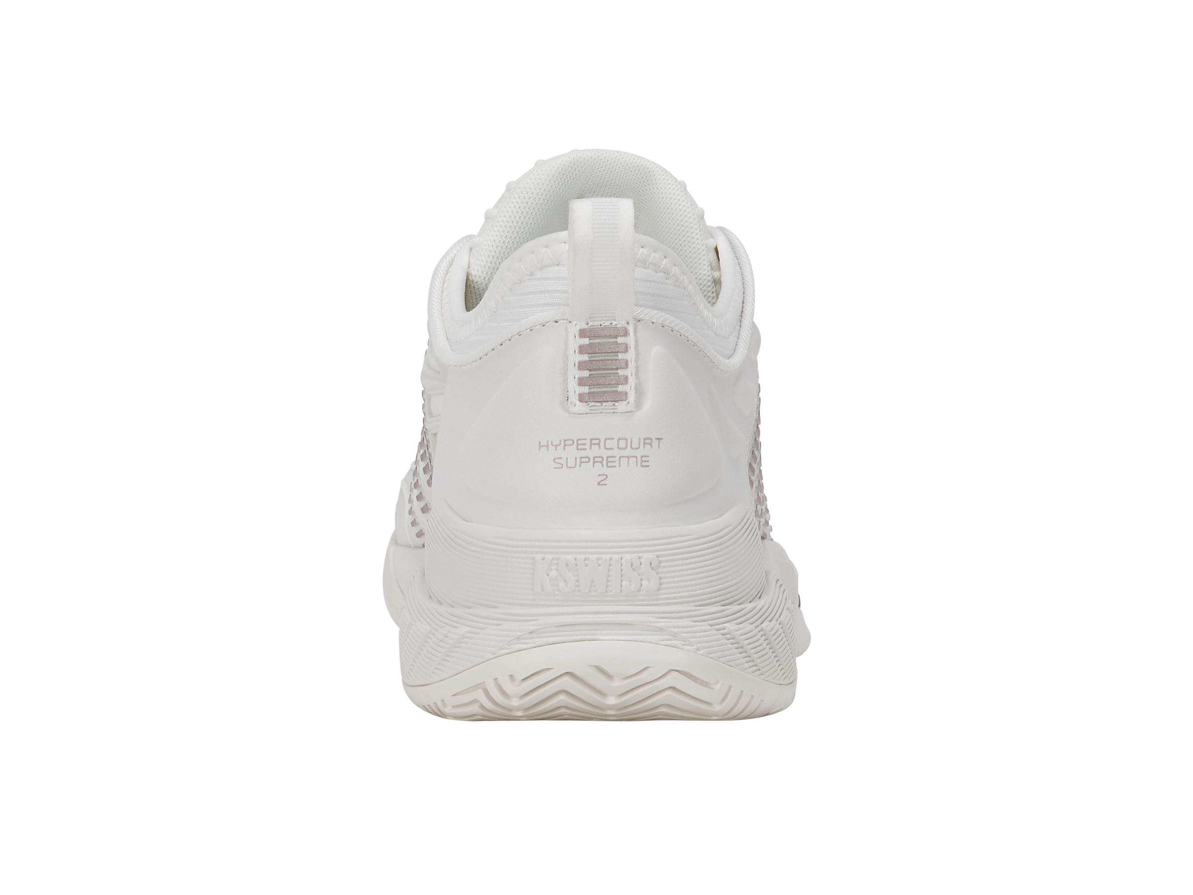 K-Swiss Women's Hypercourt Supreme 2 - Blanc de Blanc/Rose Gold - Image 4