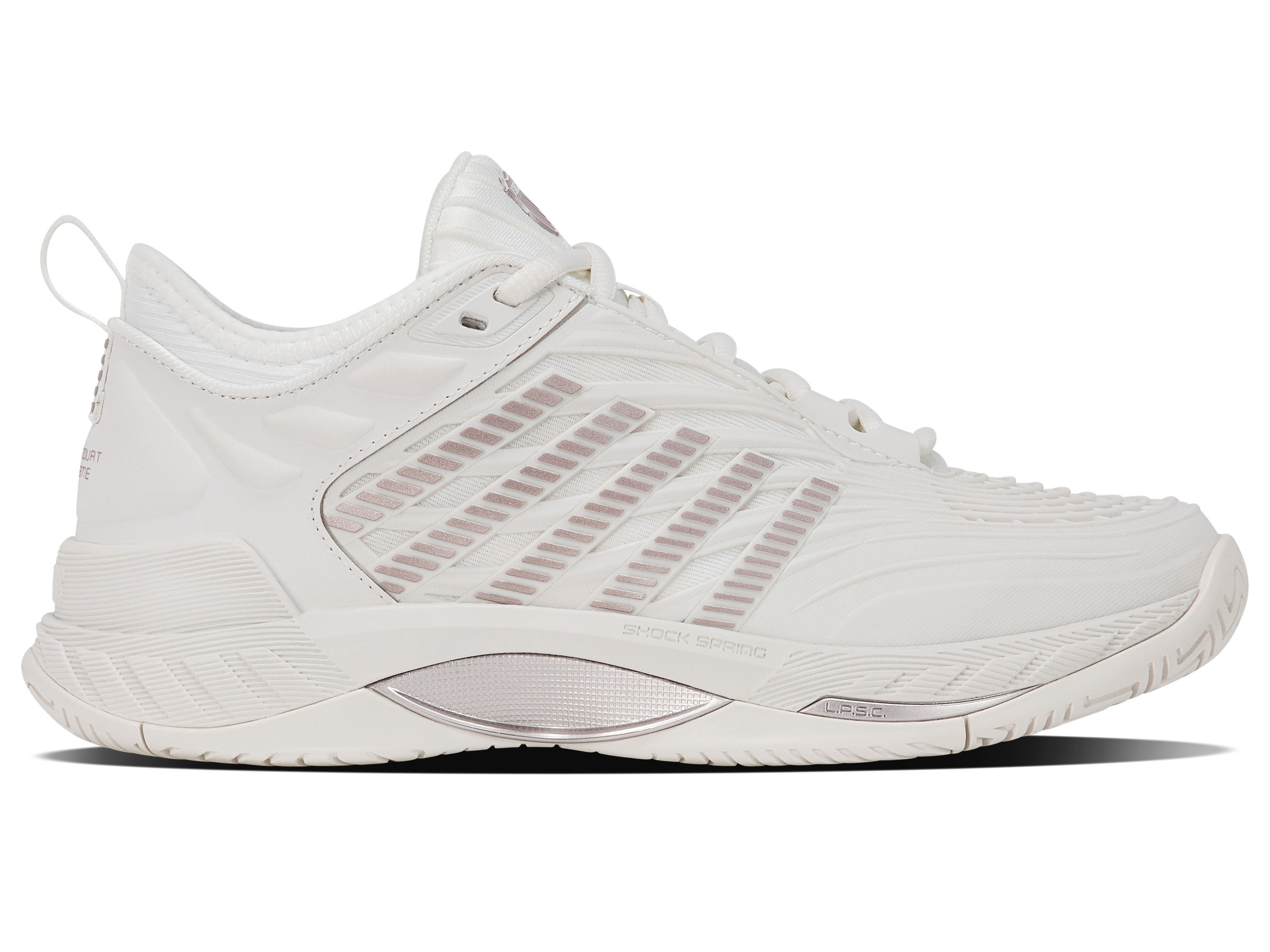 K-Swiss Women's Hypercourt Supreme 2 - Blanc de Blanc/Rose Gold