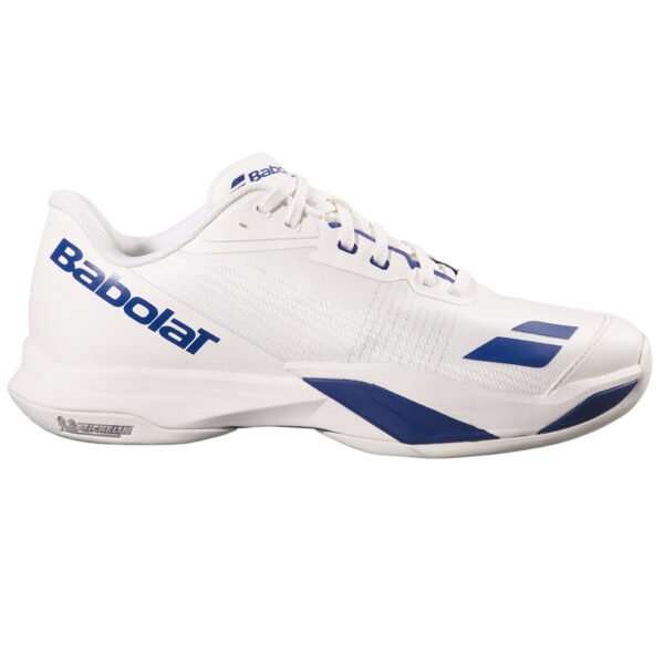 Babolat Men's Jet Mach 4 - Cream/Dark Blue