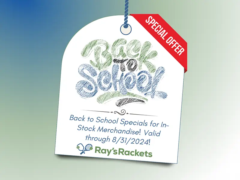 Ray's back to school special banner