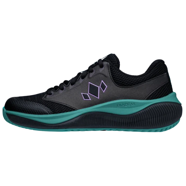 Diadem Men's Court Flo - Black/Teal