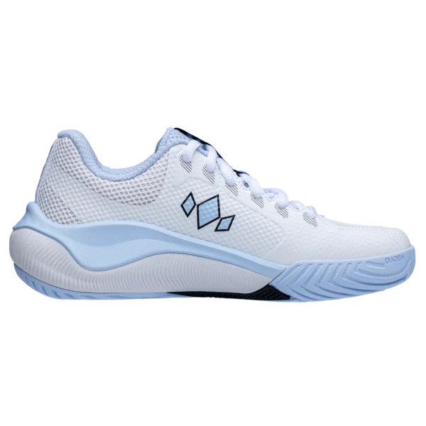 Diadem Women's Court Flo - White/Sky Blue