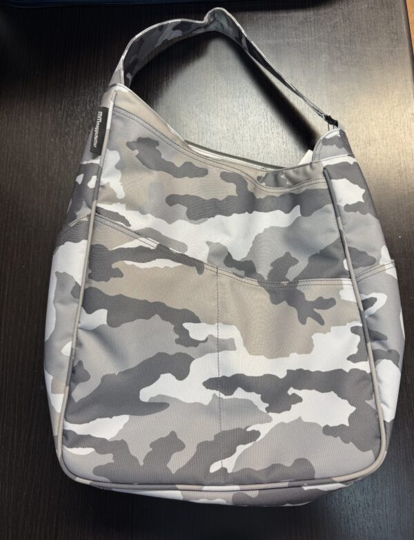 Maggie Mather Shoulder Bag Grey Camo