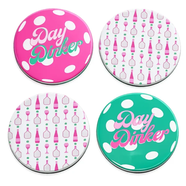 Born to Rally - Pickleball Coasters - Day Dinkers