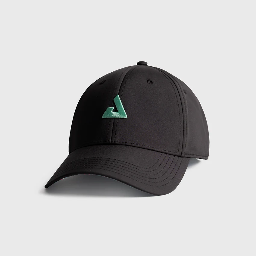 Joola Printed Essential Cap - Black/Aqua Synth