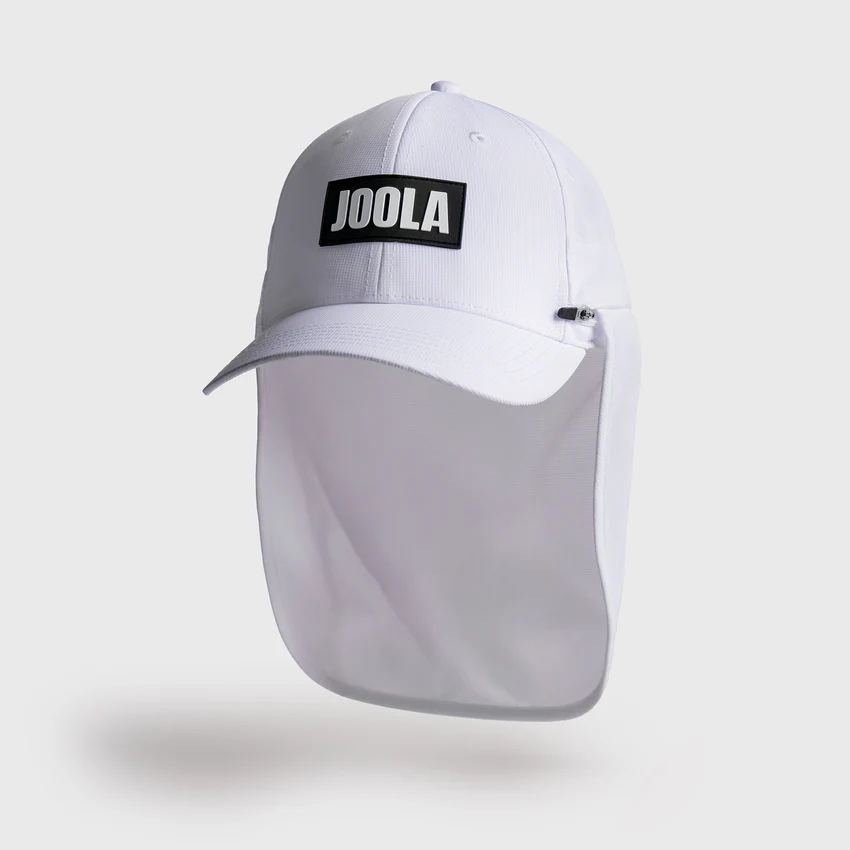 Joola 2-in-1 Sun Cap - White