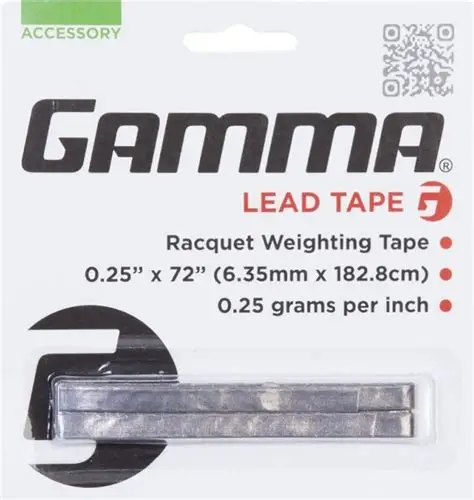 Gamma Lead Tape - 1/4" x 72"