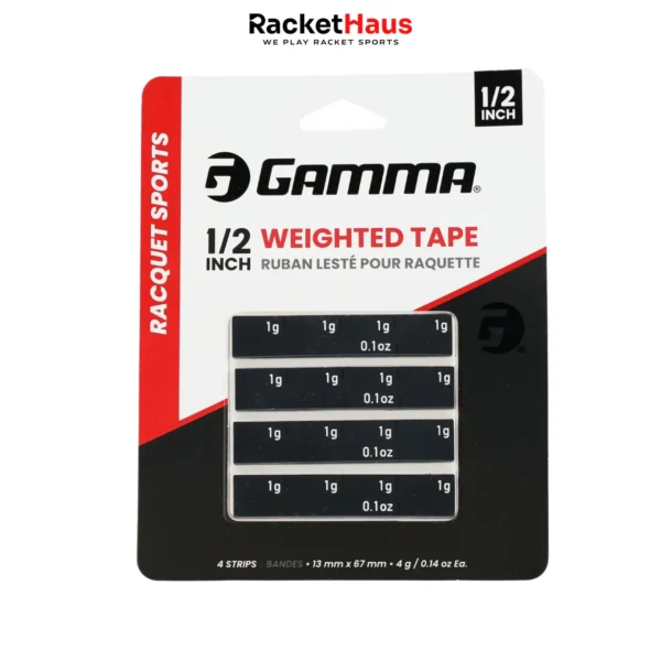 Gamma Weighted Tape 4-pack - 1/2"
