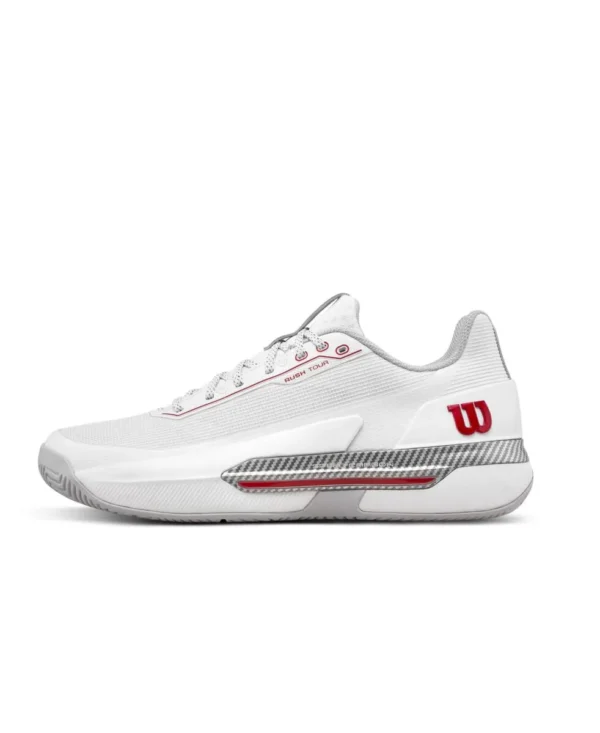 Wilson Men's Rush Tour 5 CTC - White/Red/Gray