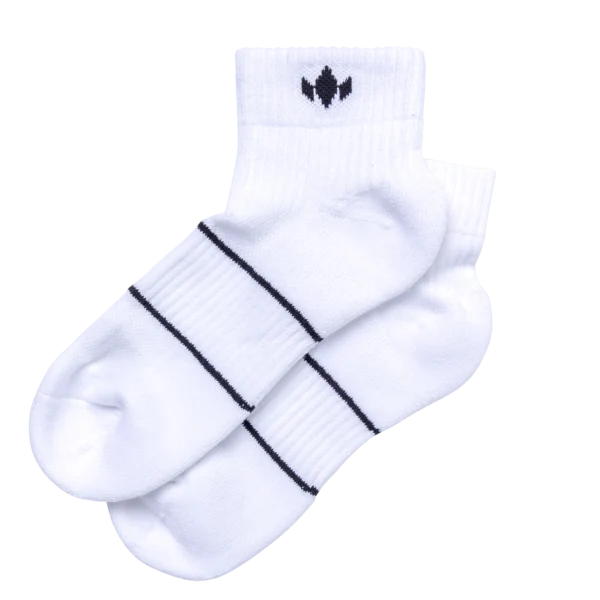 Diadem Performance 1/4 Length Sock - White
