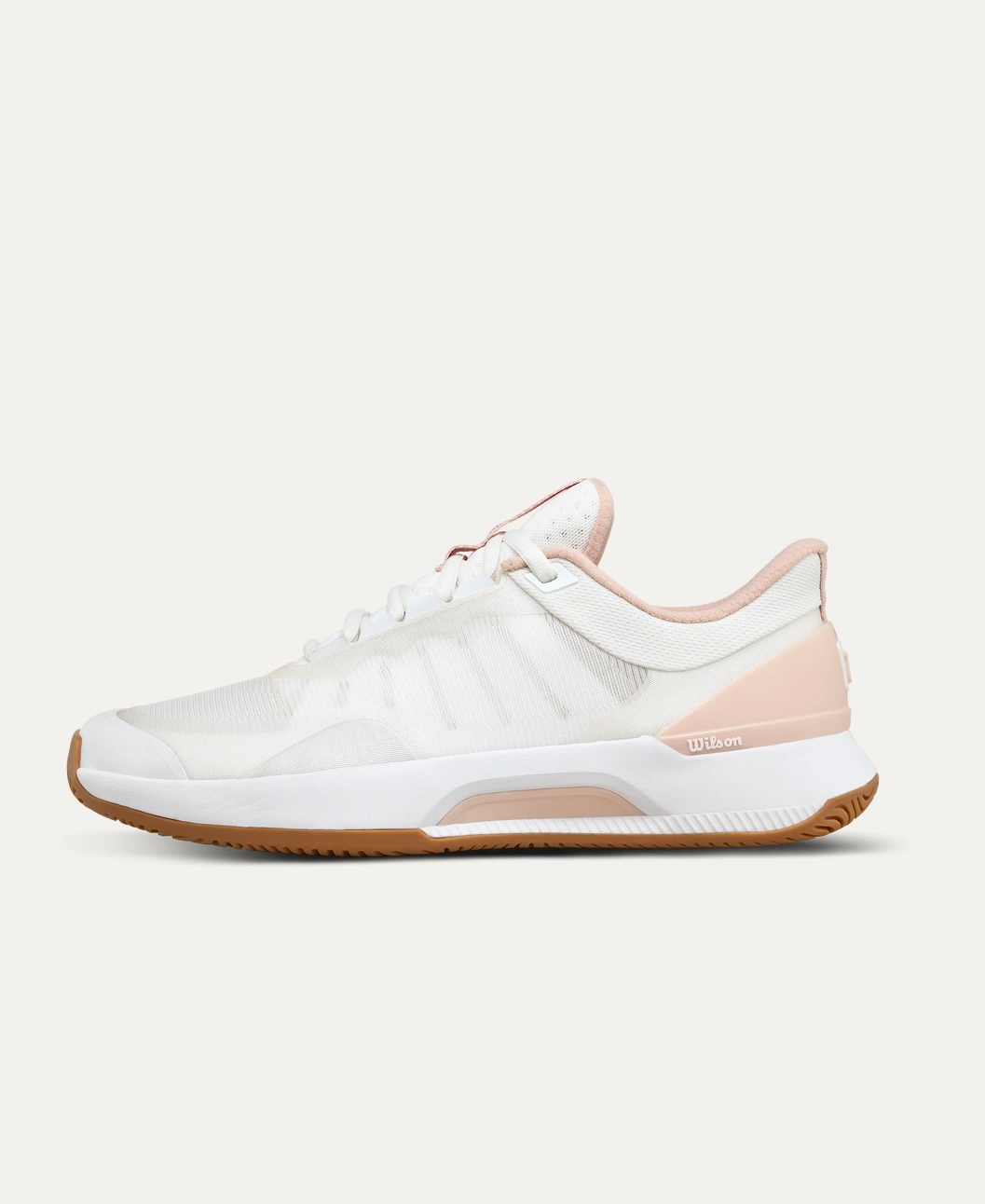 Wilson Women's Intrigue Tour - White/Cameo Rose/Gum