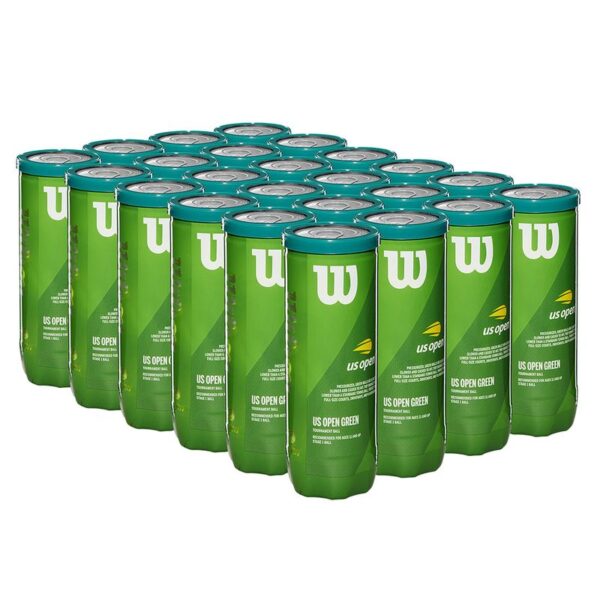 Wilson US Open Green Tournament Ball - Case