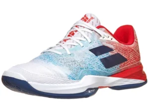 Babolat Men’s Jet Mach 3 - White/Blue