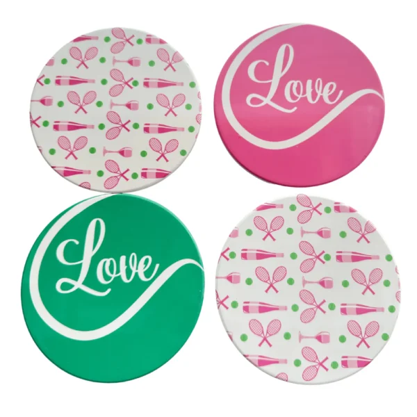 Born to Rally - Tennis Coasters - Love